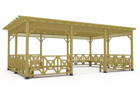 Pergolalar B-PP-3100 PP-3113 | Kent Mobilyaları | Erse Kent Mobilyaları